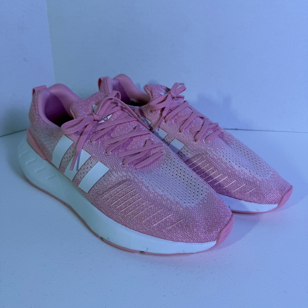 Adidas Swift Run 22 Womens Running Shoes Pink White GV7972 Size 10